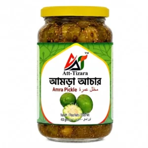 Att-Tizara ব্র্যান্ডের সুস্বাদু আমড়া আচারের কাঁচের বয়াম
